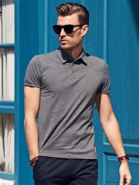 stylish polo shirts for men.